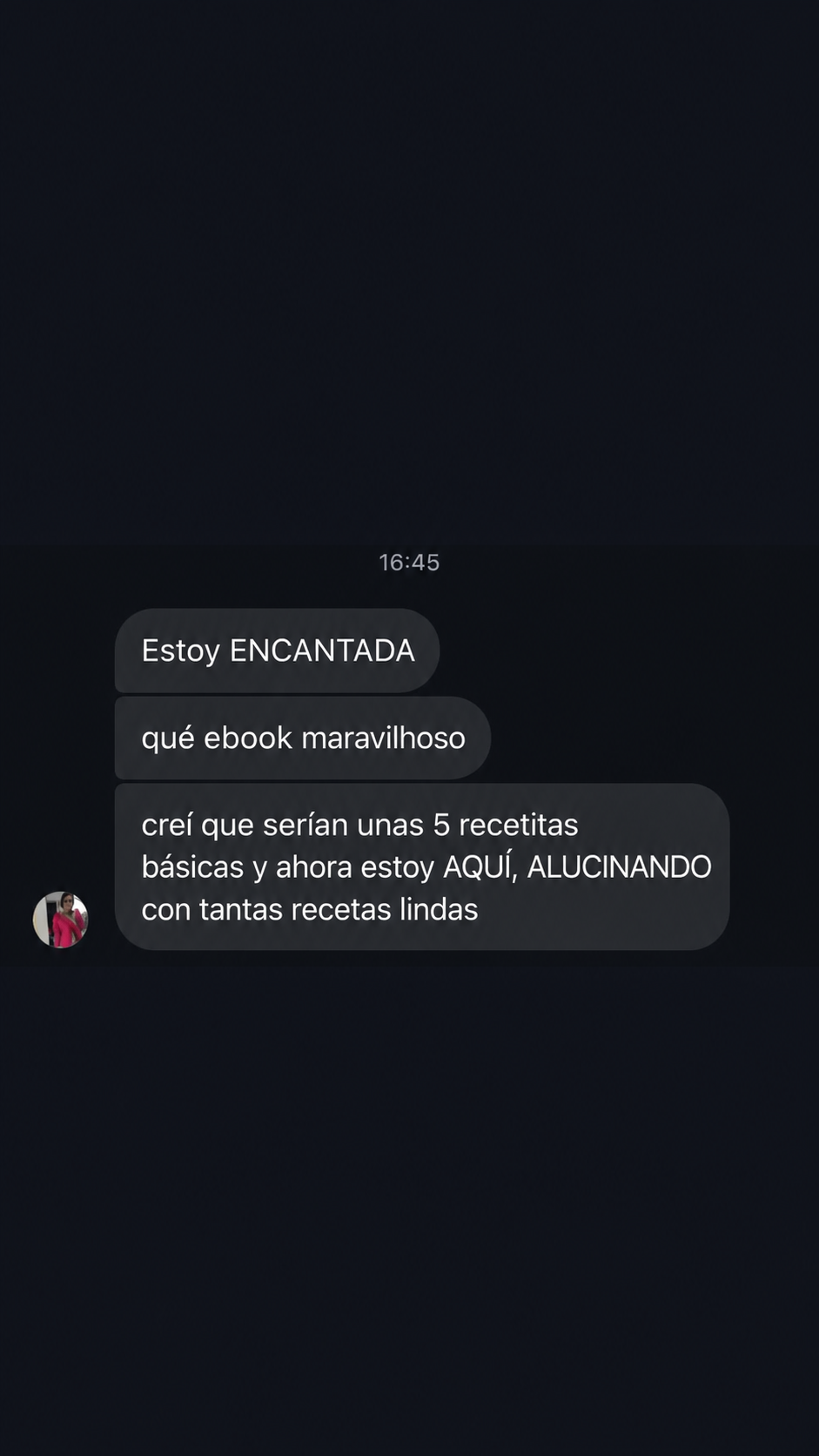 Testimonio real de alumna 2