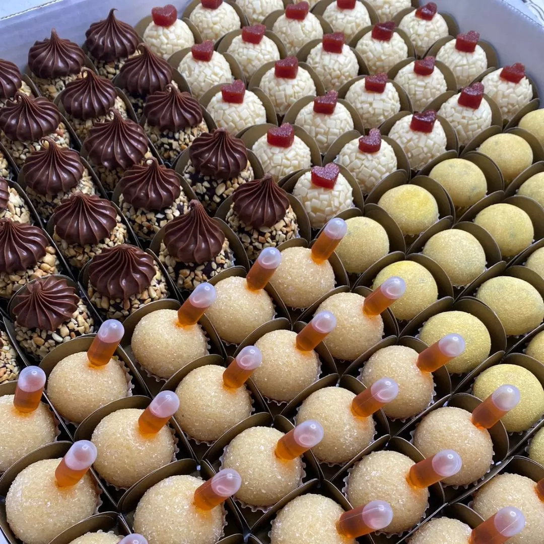 Surtido de brigadeiros