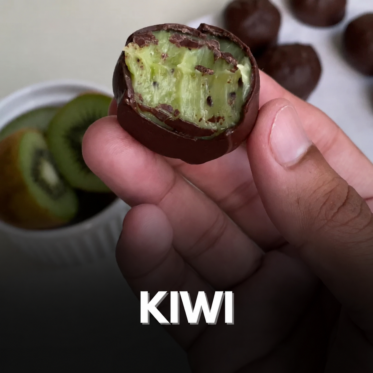 Brigadeiro de Kiwi